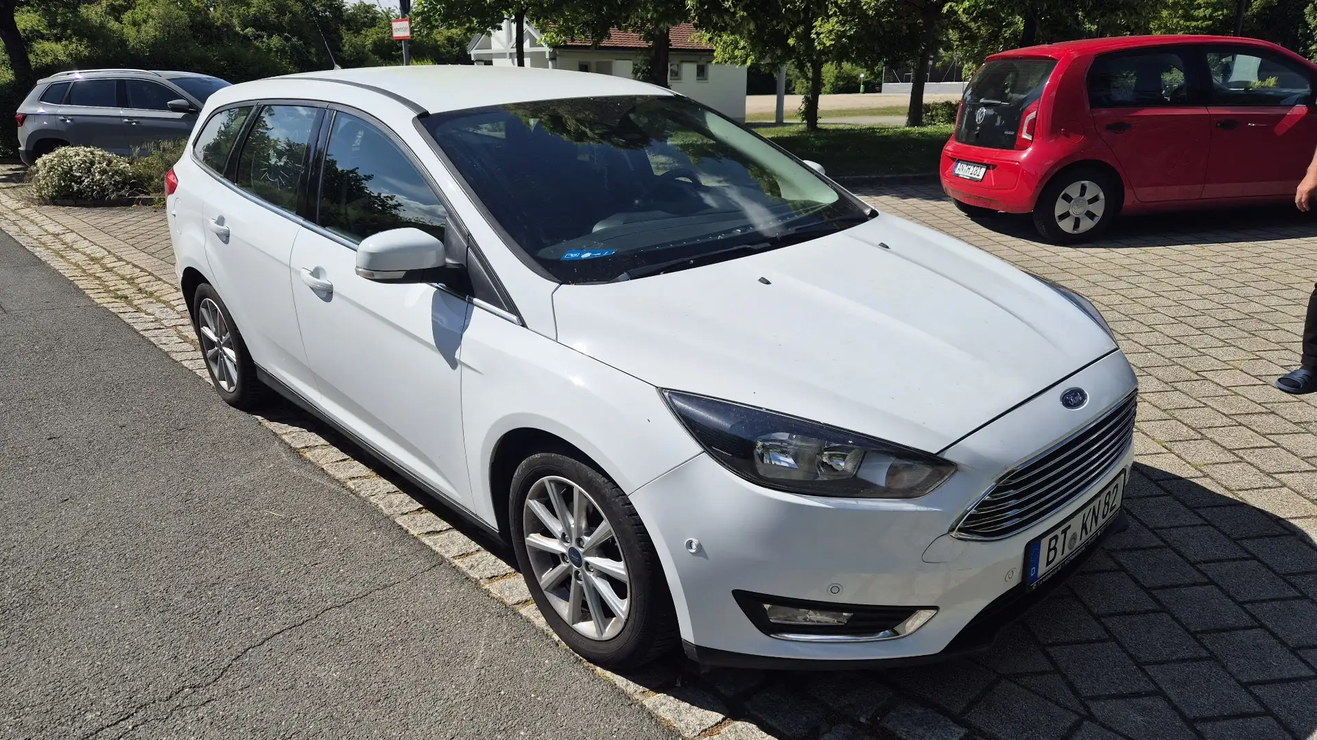 Ford Focus EcoBoost 1.0 Start-Stopp-System Weiß - 2