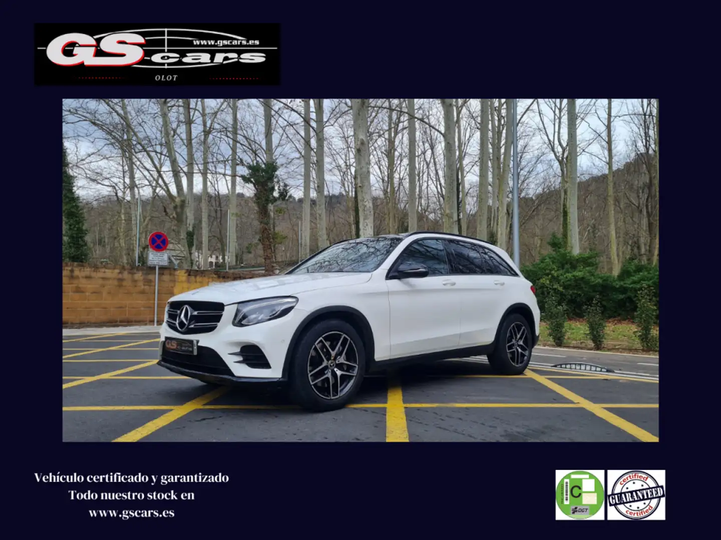 Mercedes-Benz GLC 220 220d 4Matic Aut. Weiß - 1