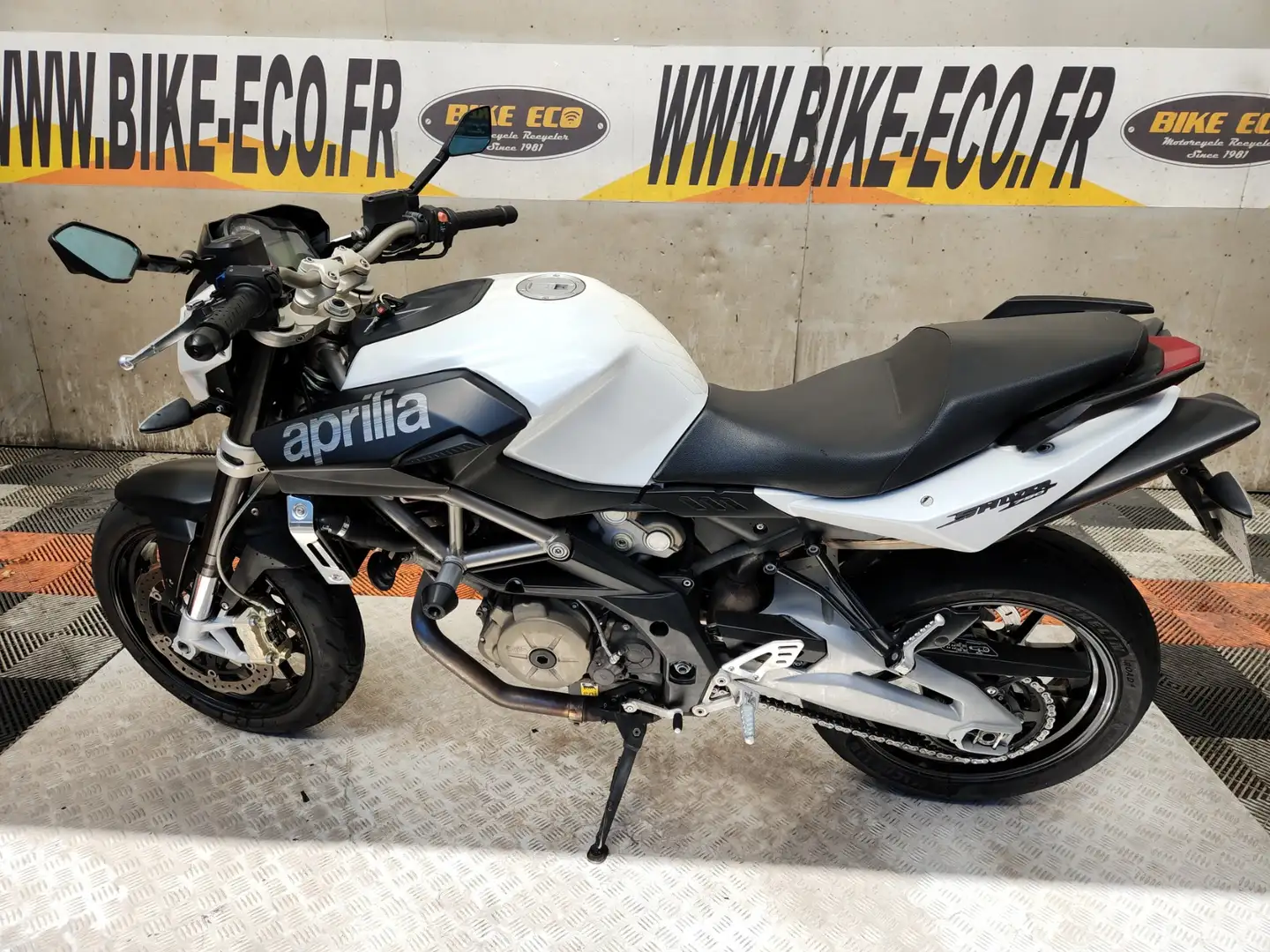 Aprilia Shiver 750 Blanc - 2