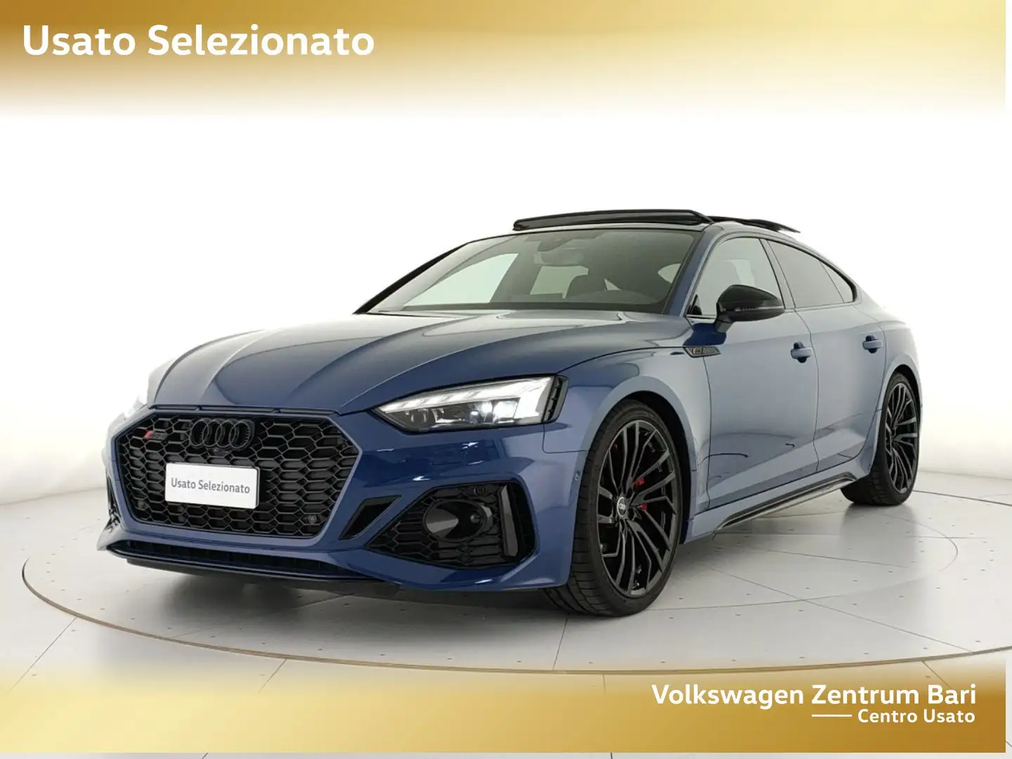 Audi RS5 sportback 2.9 tfsi competition plus quattro 450cv Modrá - 1
