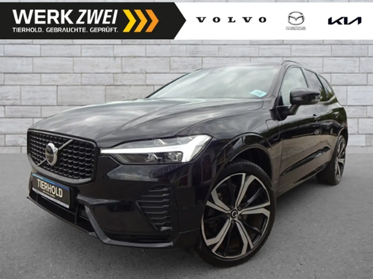 Volvo XC60 T6 R Design Plug-In AWD AHK Google PANO ACC Schwarz - 1