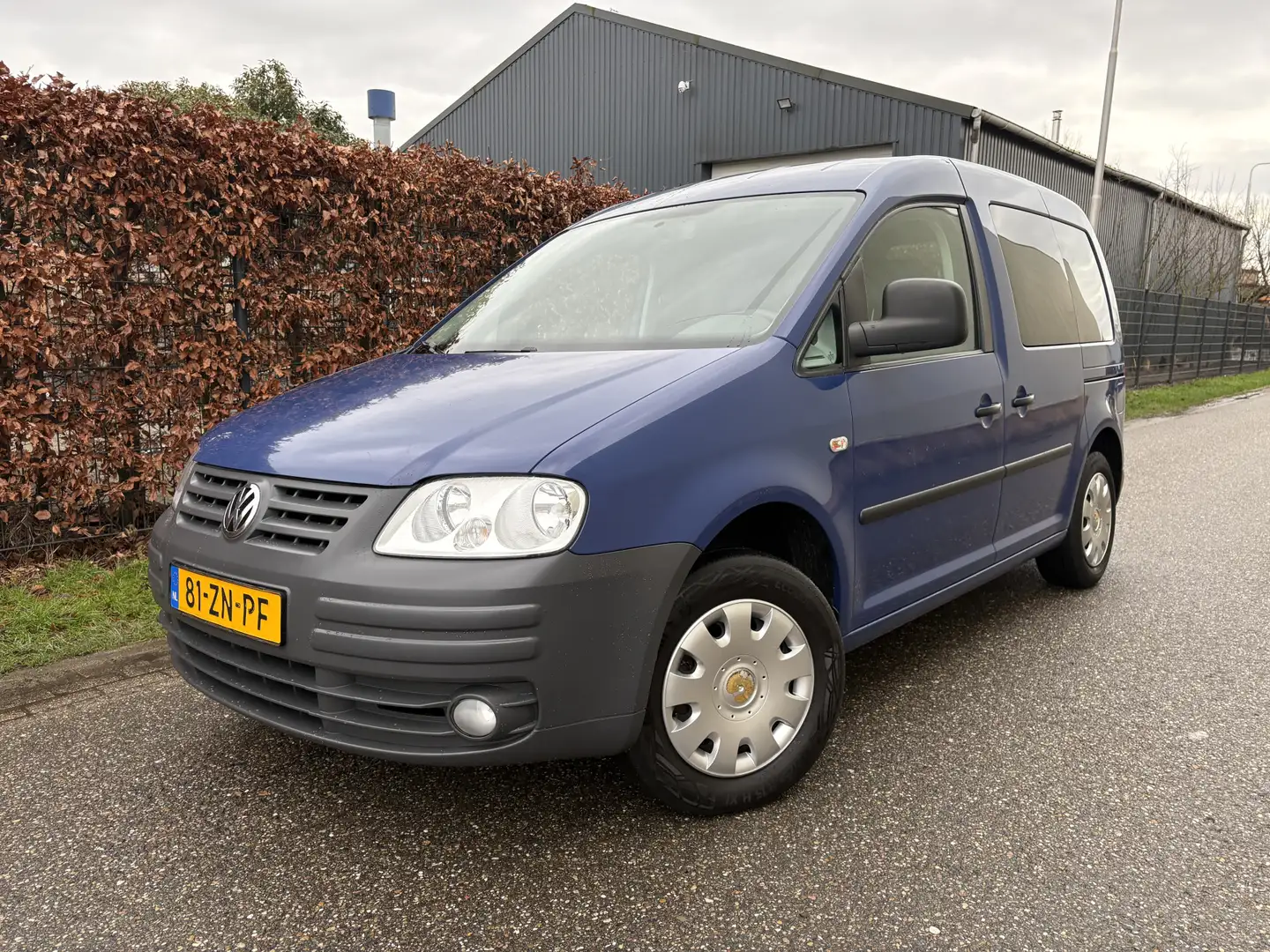 Volkswagen Caddy 2.0 EcoFuel Optive Comfort / AIRCO / 75dkm! NAP! / Blau - 1