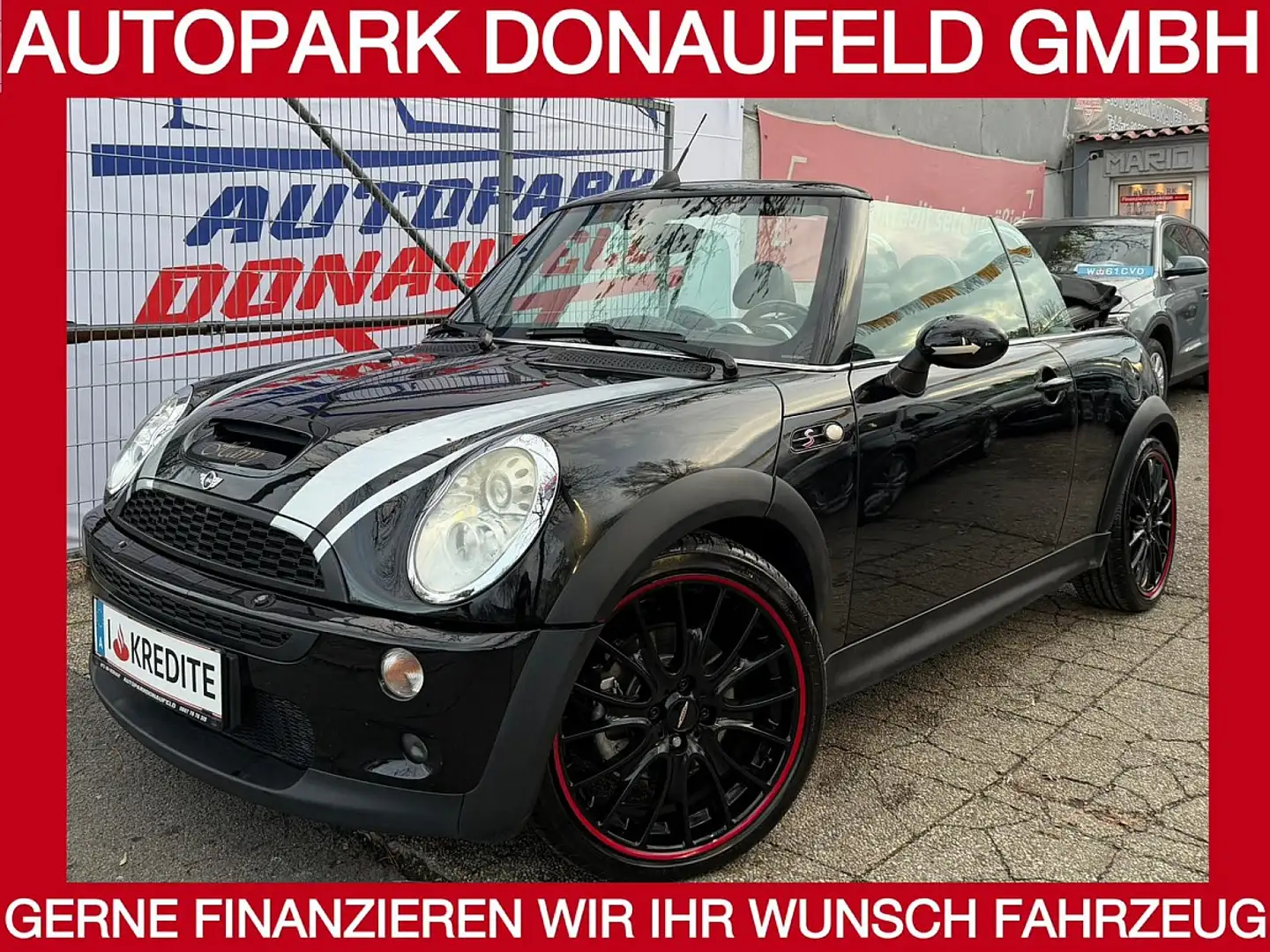 MINI Cooper S 1.6 Cabrio/Roadster *NEUES PICKERL*WENIG KILO... Schwarz - 1