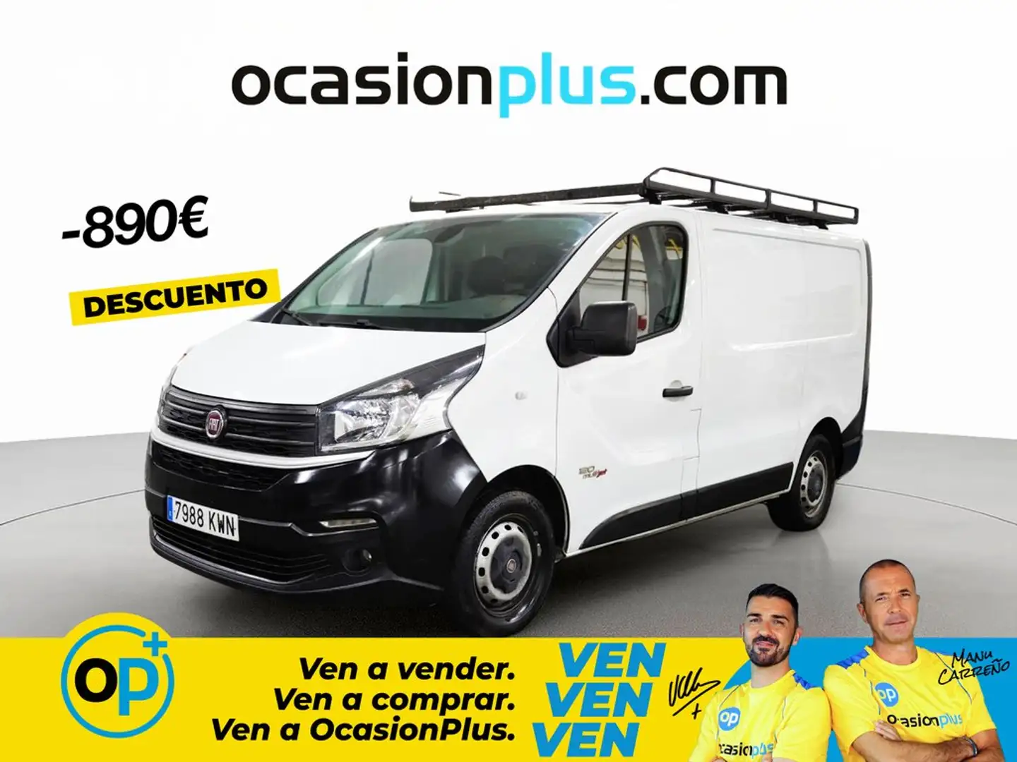 Fiat Talento Fg. 1.6 Mjt Base Corto 1,2 88kW Blanco - 1