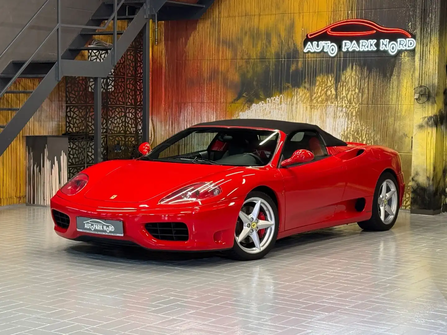 Ferrari 360 Spider SCHALTER~LEDER~XENON~ Rouge - 1