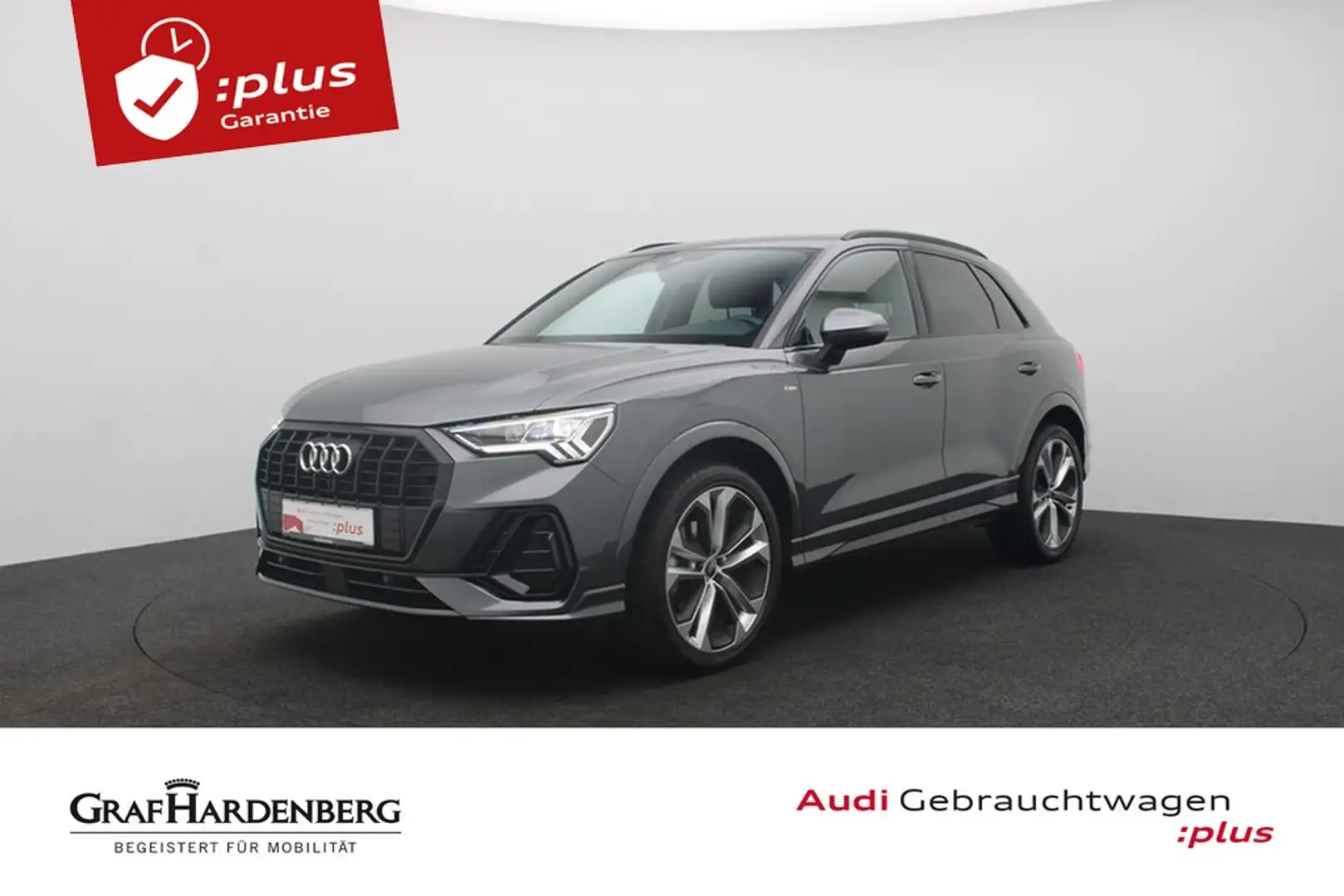 Audi Q3 35 TFSI S line LED Navi ACC AHK Gris - 1