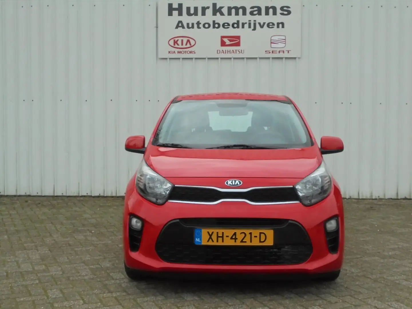 Kia Picanto 1.0i AIRCO NAVI CARPLAY LM-VELGEN NL-AUTO Rot - 2