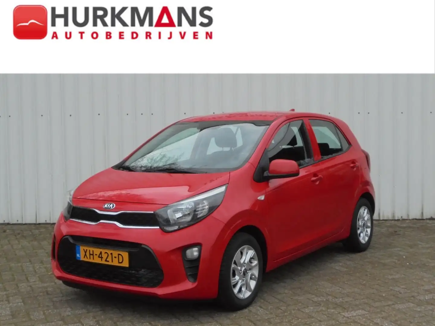 Kia Picanto 1.0i AIRCO NAVI CARPLAY LM-VELGEN NL-AUTO Rot - 1