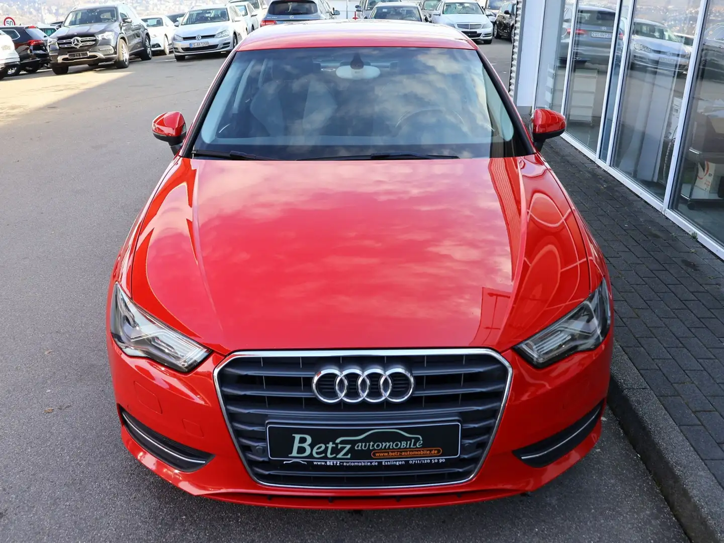 Audi A3 Sportback Ambition LED PDC Navi Standhz. Rood - 2