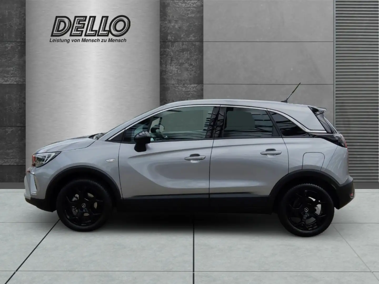 Opel Crossland Elegance Paket 1.2 Turbo EU6e LHZ SHZ PDC v. + h. Grau - 2