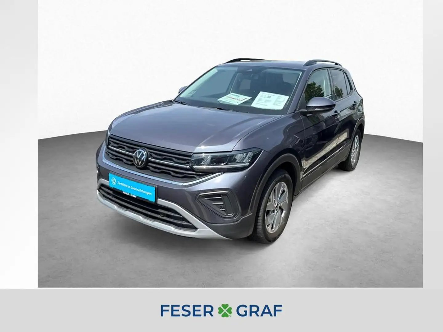 Volkswagen T-Cross Life 1.0 TSI 95PS Grau - 1