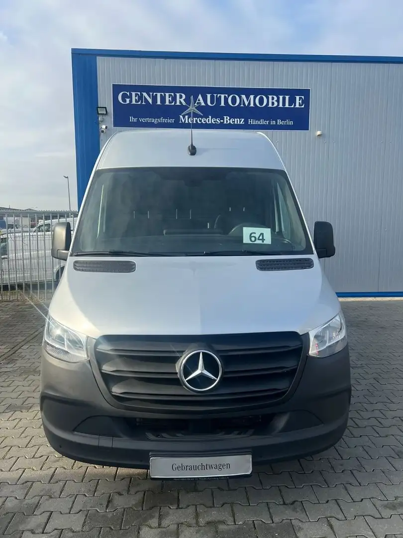 Mercedes-Benz Sprinter 315 9G-TR HOCH+LANG KLIMA 3-SITZ KAMERA Argent - 2