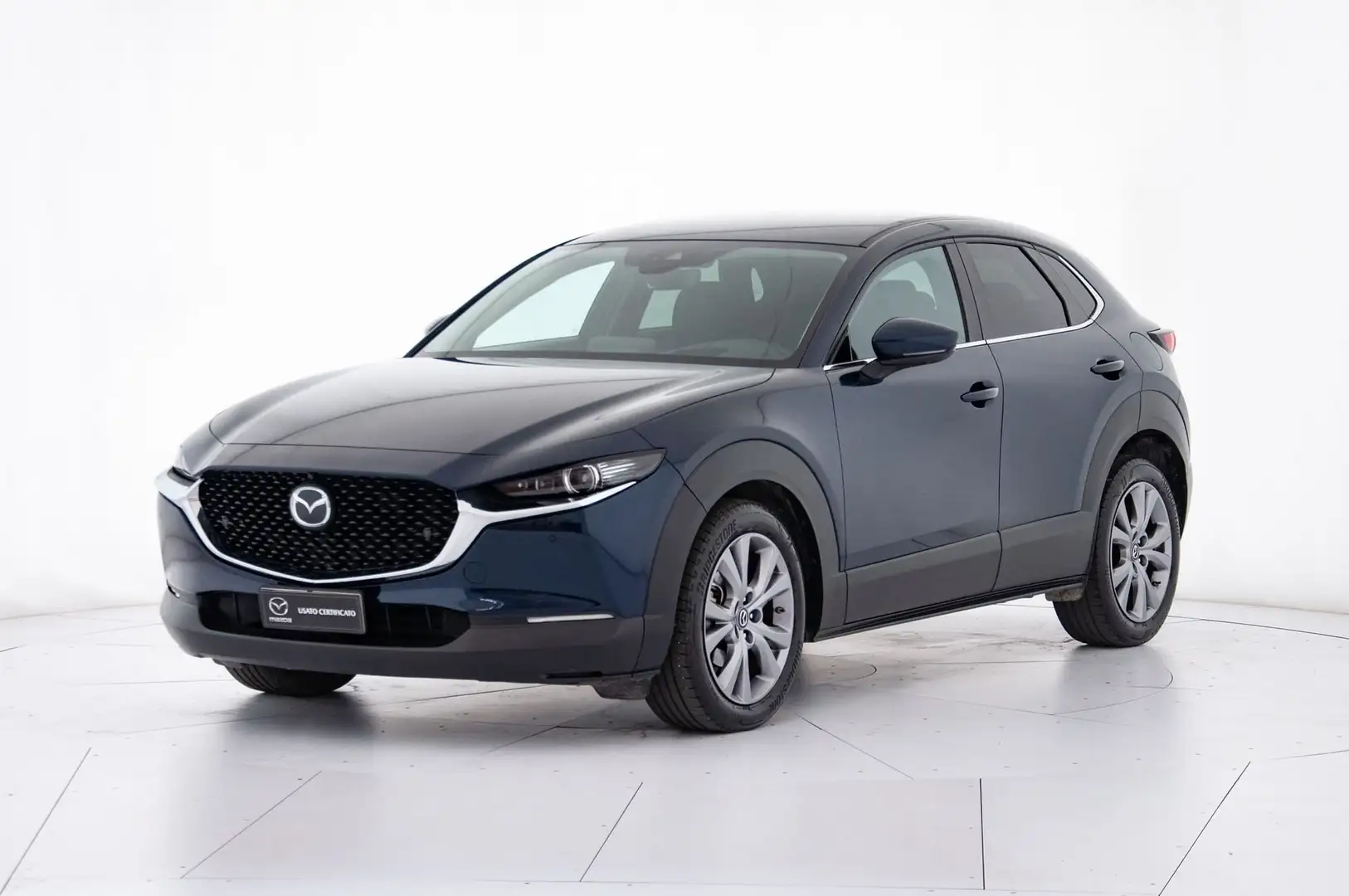 Mazda CX-30 2.0L e-Skyactiv-G 150 CV M Hybrid 2WD Exceed Blauw - 1