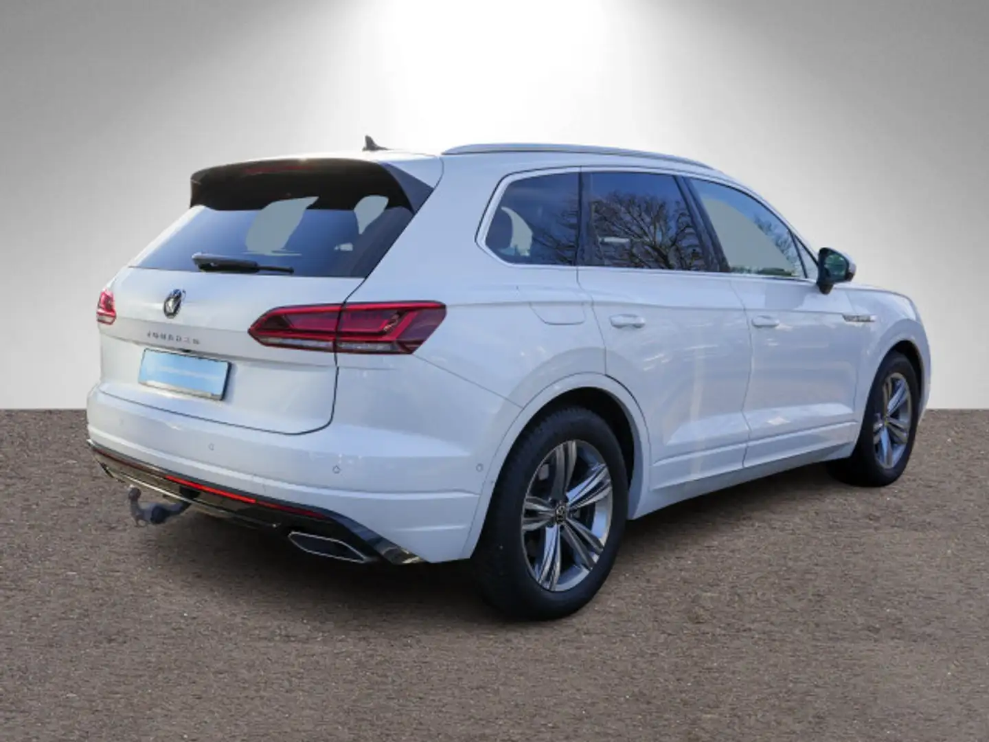 Volkswagen Touareg R-Line 4x4 3.0TDI tiptronic Leder AHK Weiß - 2