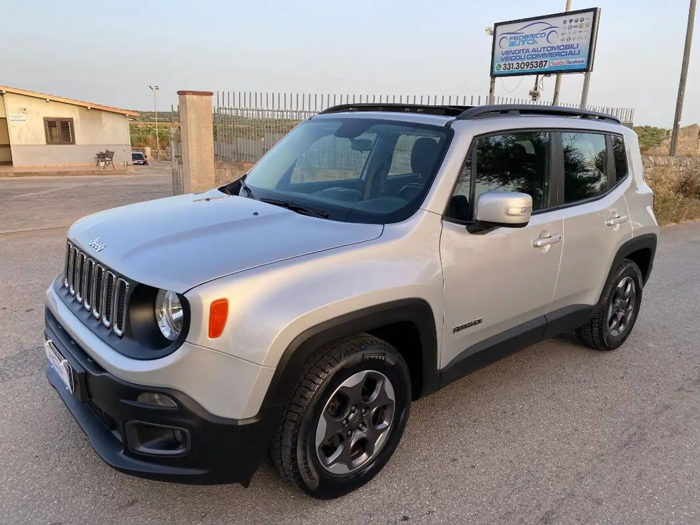 Jeep Renegade 1.6 mjt Business fwd 120cv auto Grigio - 1