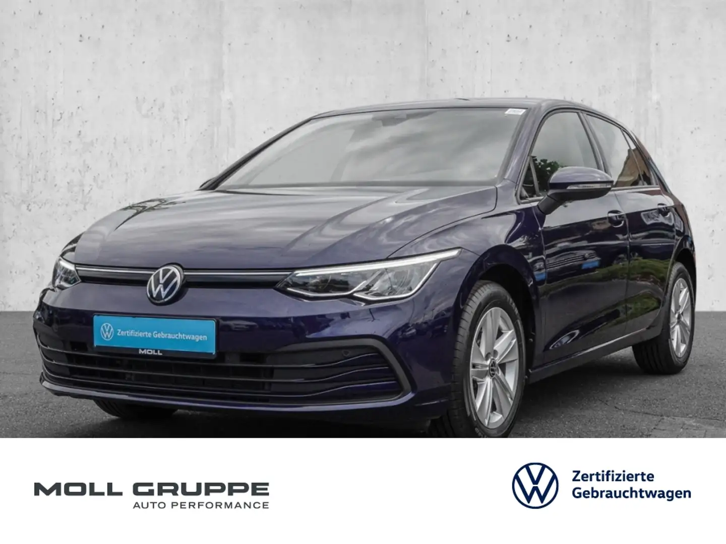 Volkswagen Golf 1.0 TSI Life NAVI LM ACC PDC KLIMAA VICO Blau - 1
