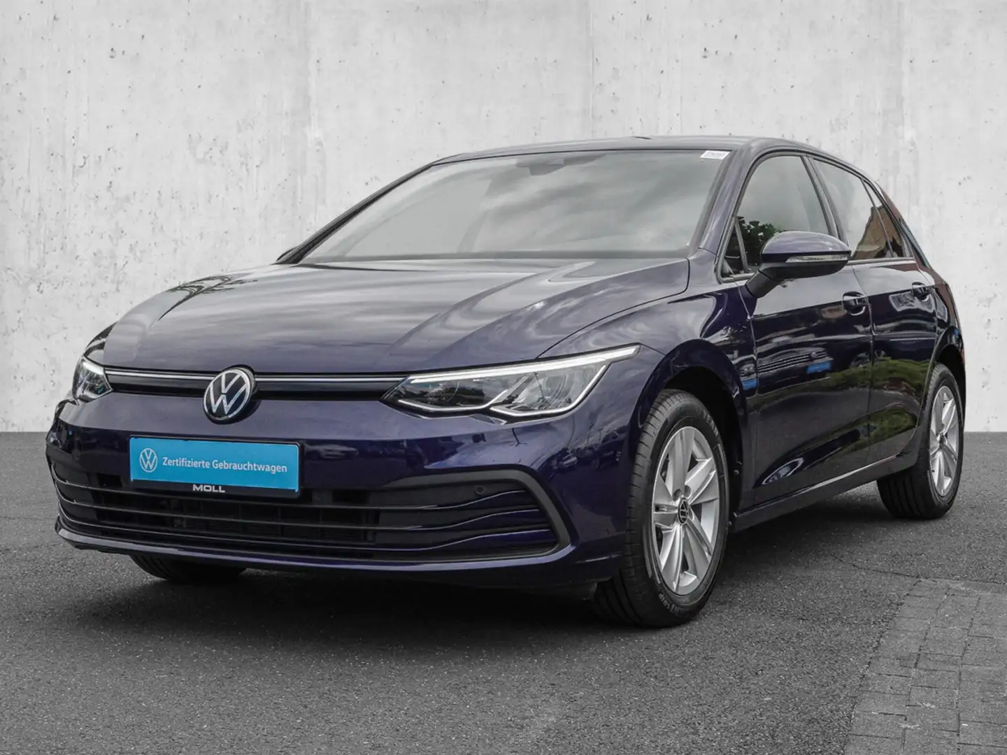 Volkswagen Golf 1.0 TSI Life NAVI LM ACC PDC KLIMAA VICO Blau - 2