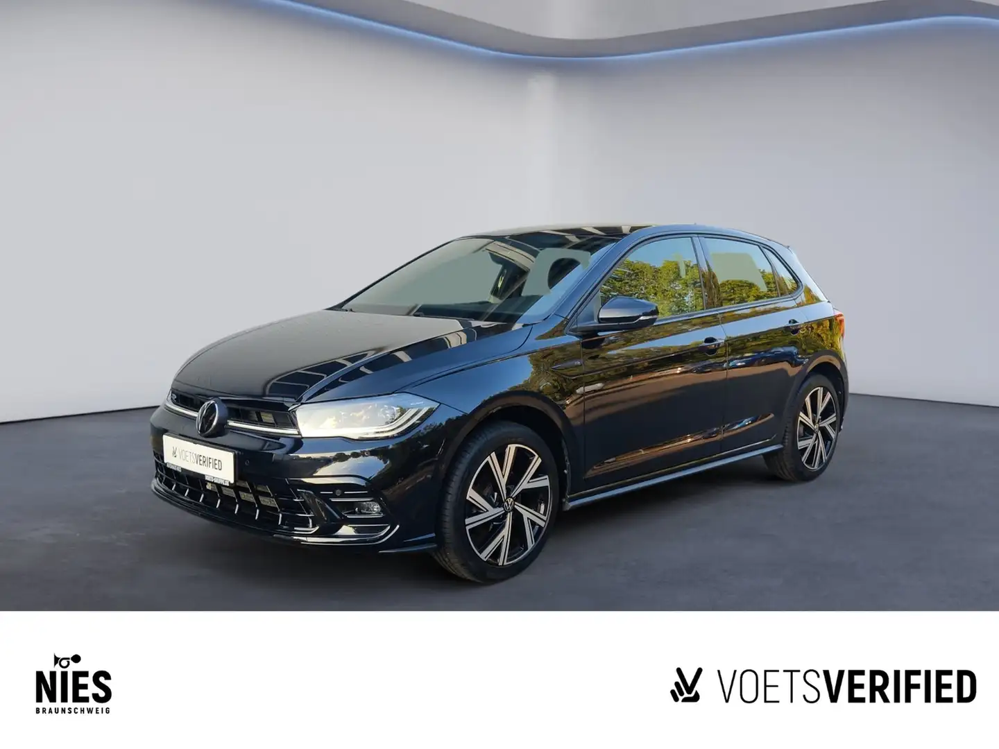 Volkswagen Polo R-Line 1.0 TSI DSG NAVI+ACC+MATRIX-LED Schwarz - 1