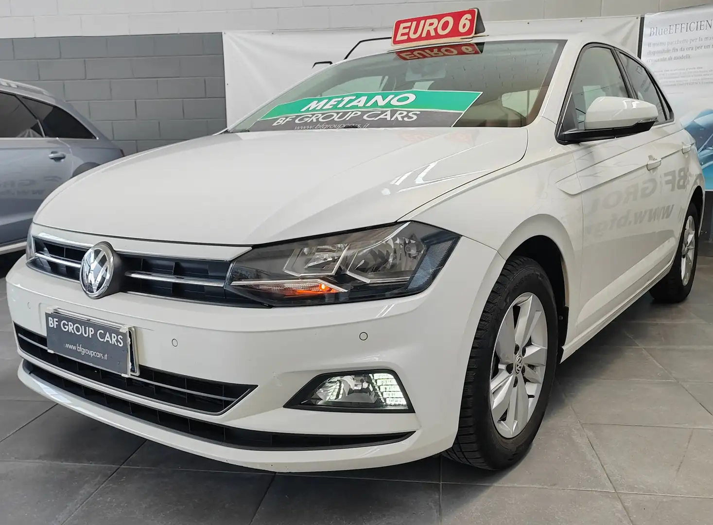 Volkswagen Polo 5p 1.0 tgi Highline 90cv my19 Blanc - 1