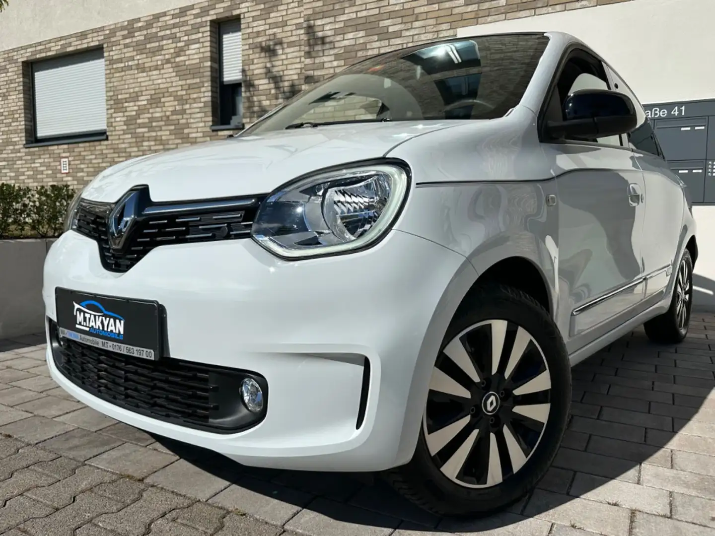 Renault Twingo Techno Electric*1.Hand*14 tkm*Faltdach* Weiß - 1