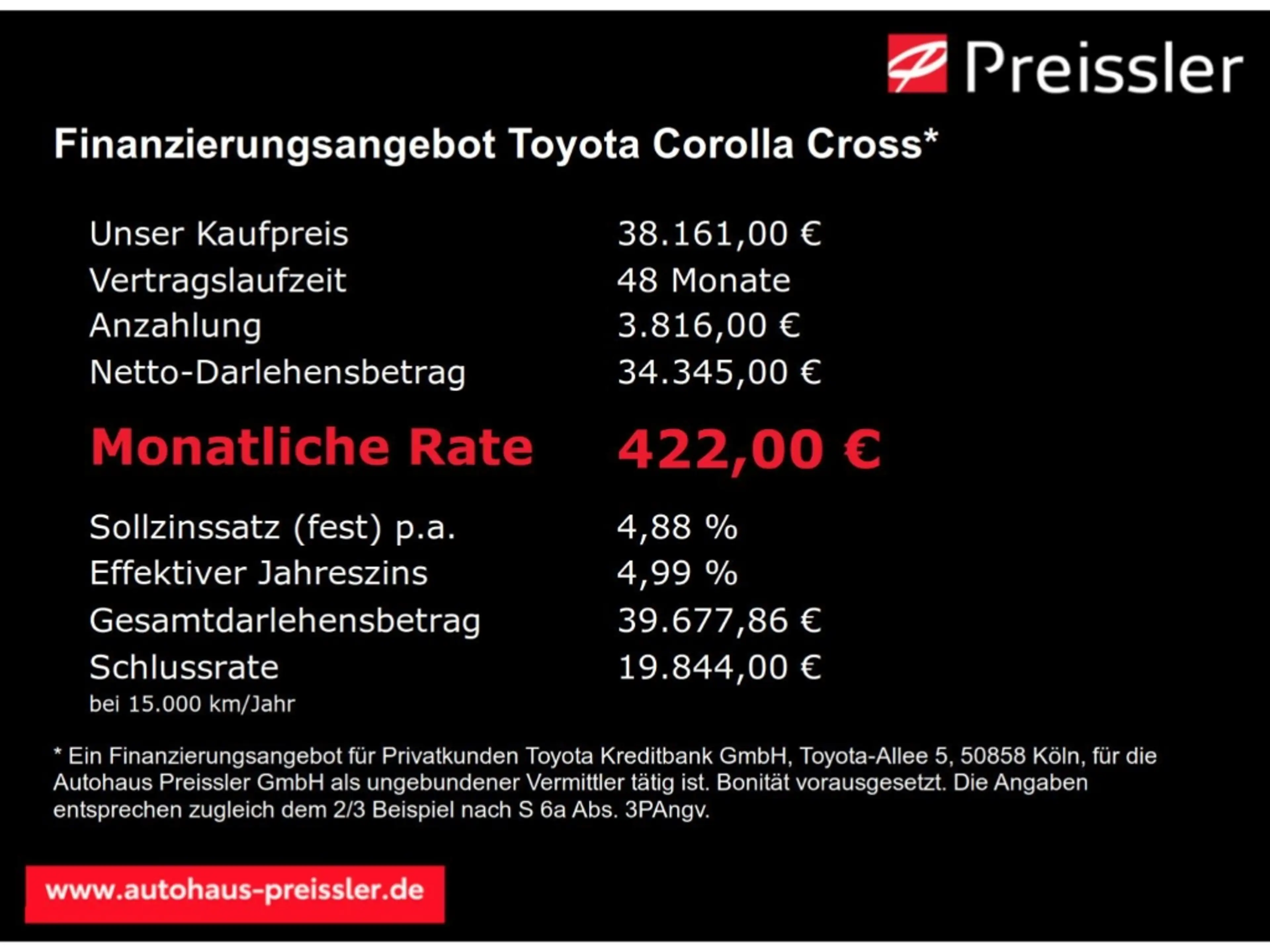 Toyota Corolla Cross Hybrid FWD Teamplayer 2.0 EU6e Navi LED ACC Apple — photo 3