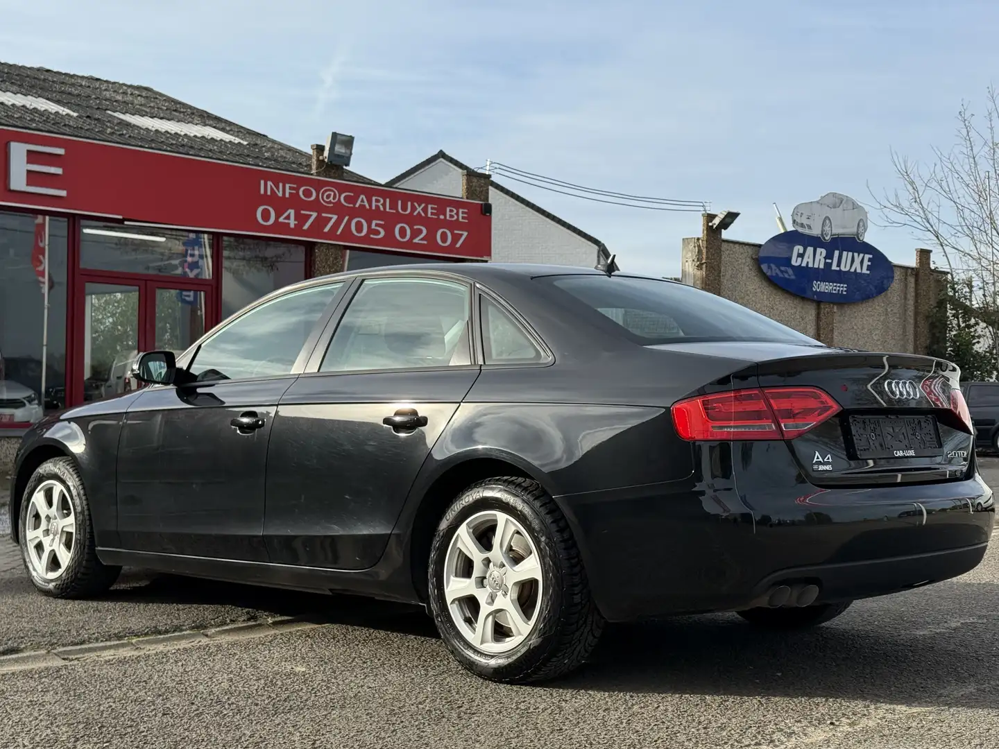 Audi A4 2.0 TDi 12OCV GRAND GPS CLIMATRONIC GARANTIE 1AN Zwart - 2