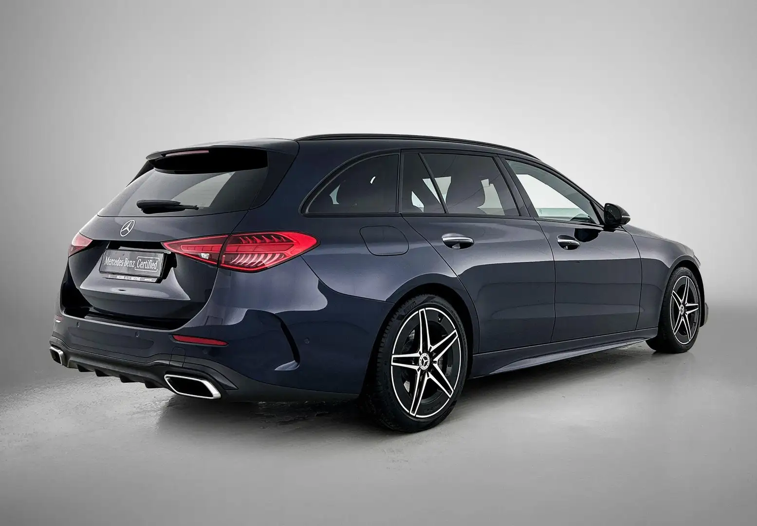 Mercedes-Benz C 200 Break AMG Line | Night Pack | Dodehoekassistent | Blau - 2