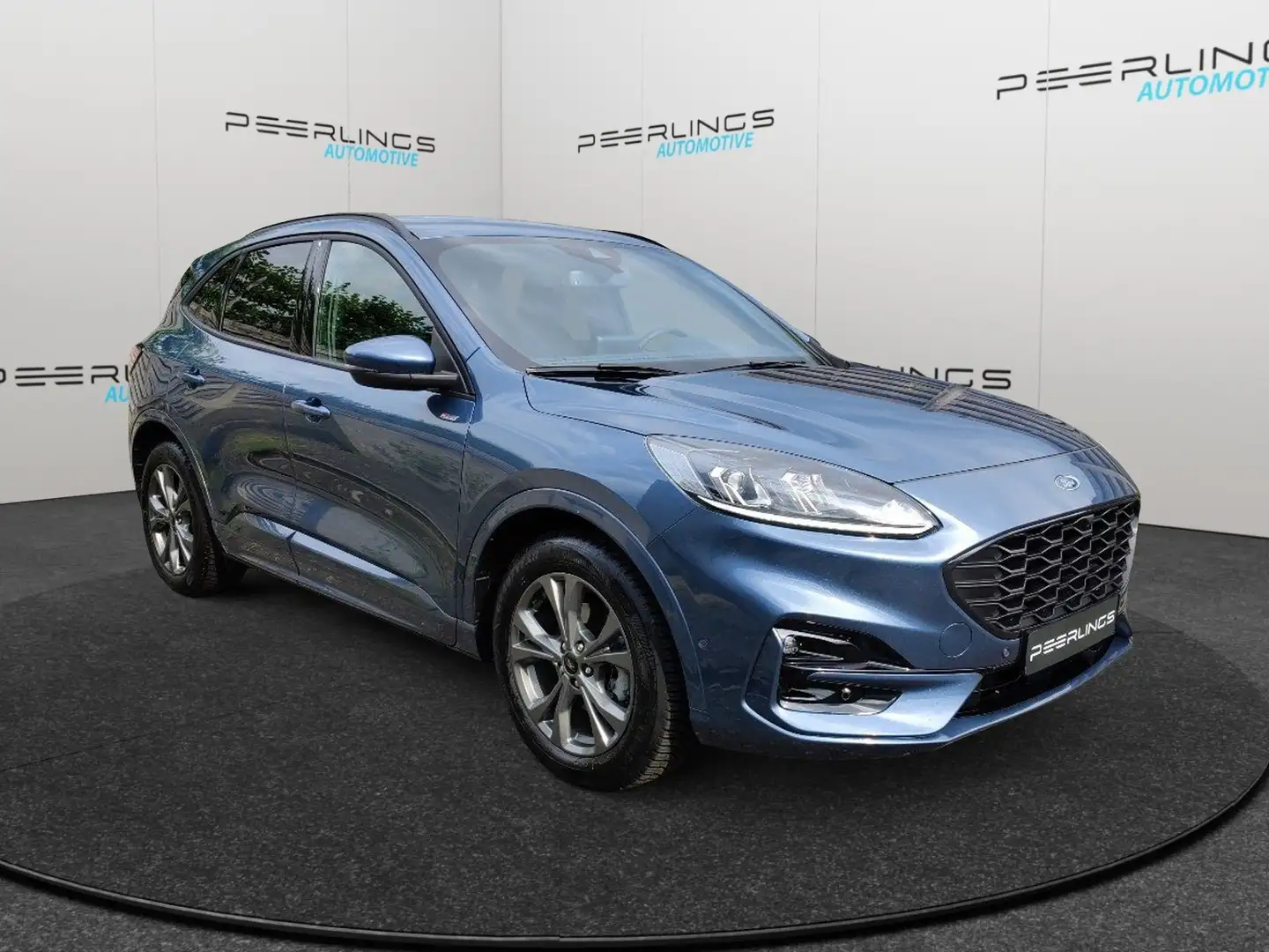 Ford Kuga ST-Line FHEV AUT Blauw - 1
