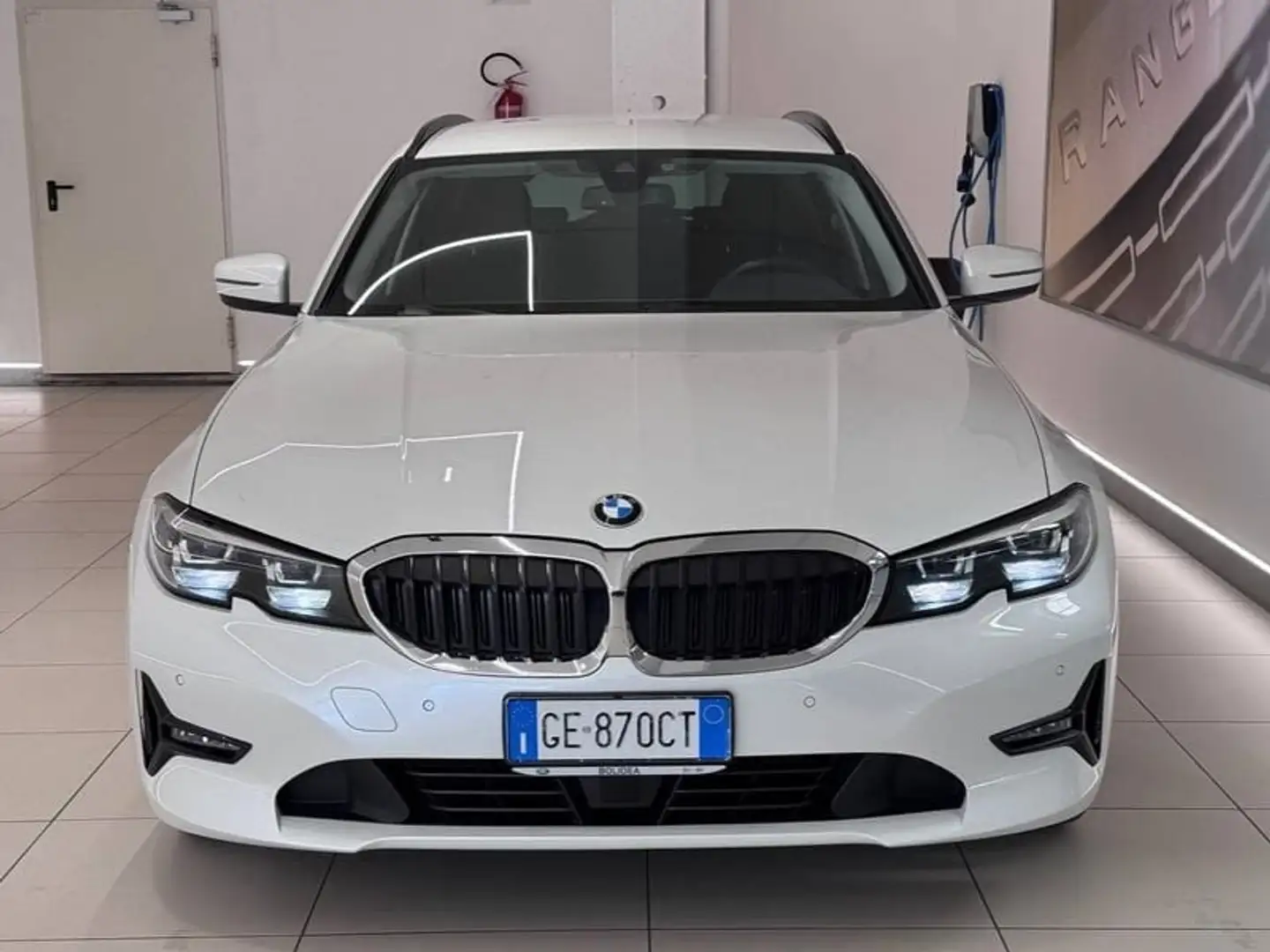 BMW 318 318d 48V Touring Business Advantage Bianco - 2