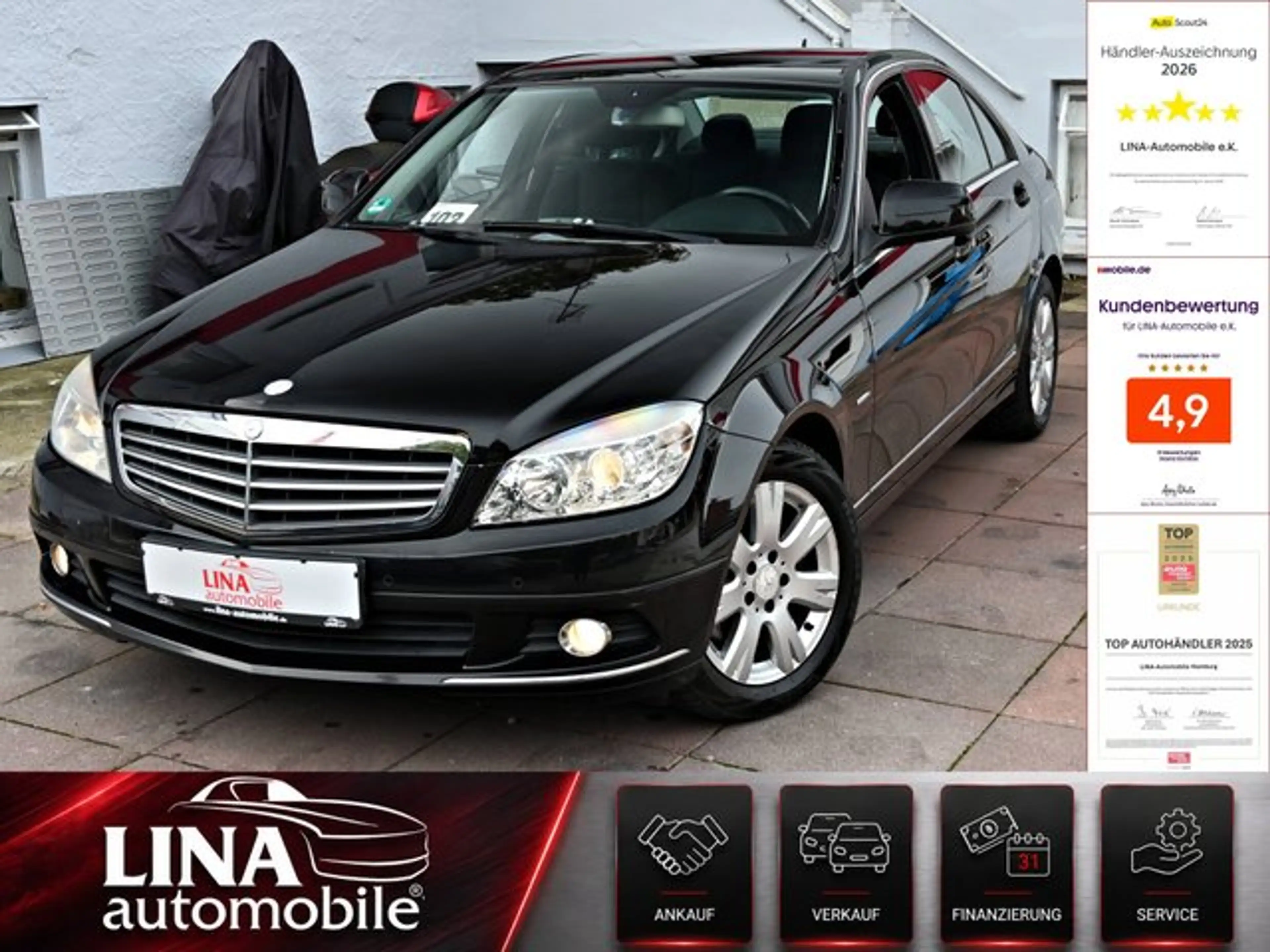 Mercedes-Benz C 220 CDI Automatik Navi*Klimaaut.*2xSHZ*PDC*