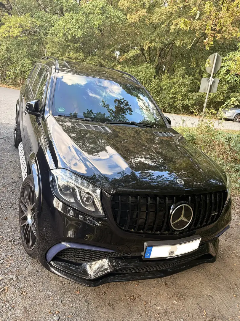 Mercedes-Benz GLS 500 MERCEDES GLS 500 V8 63 AMG Optik 22 Zoll VOLL TÜV Schwarz - 2