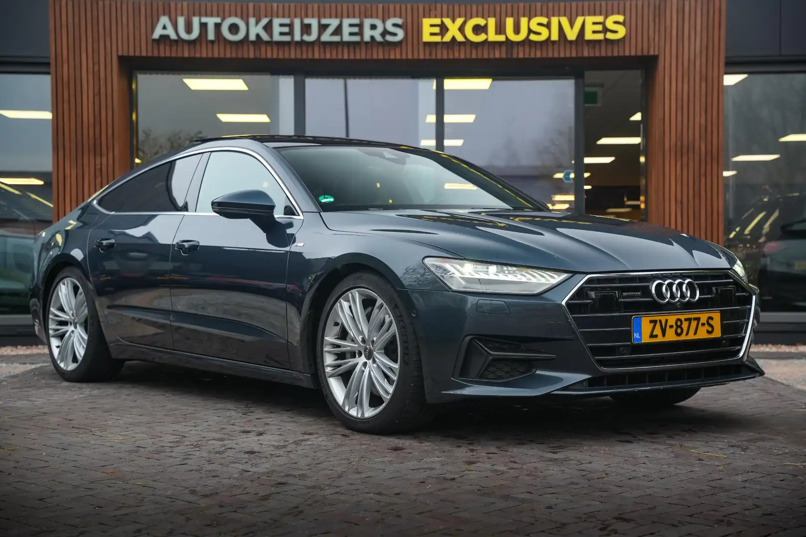 Audi A7 Sportback 55 TFSI quattro Pro Line S V6 340PK quat Bleu - 1
