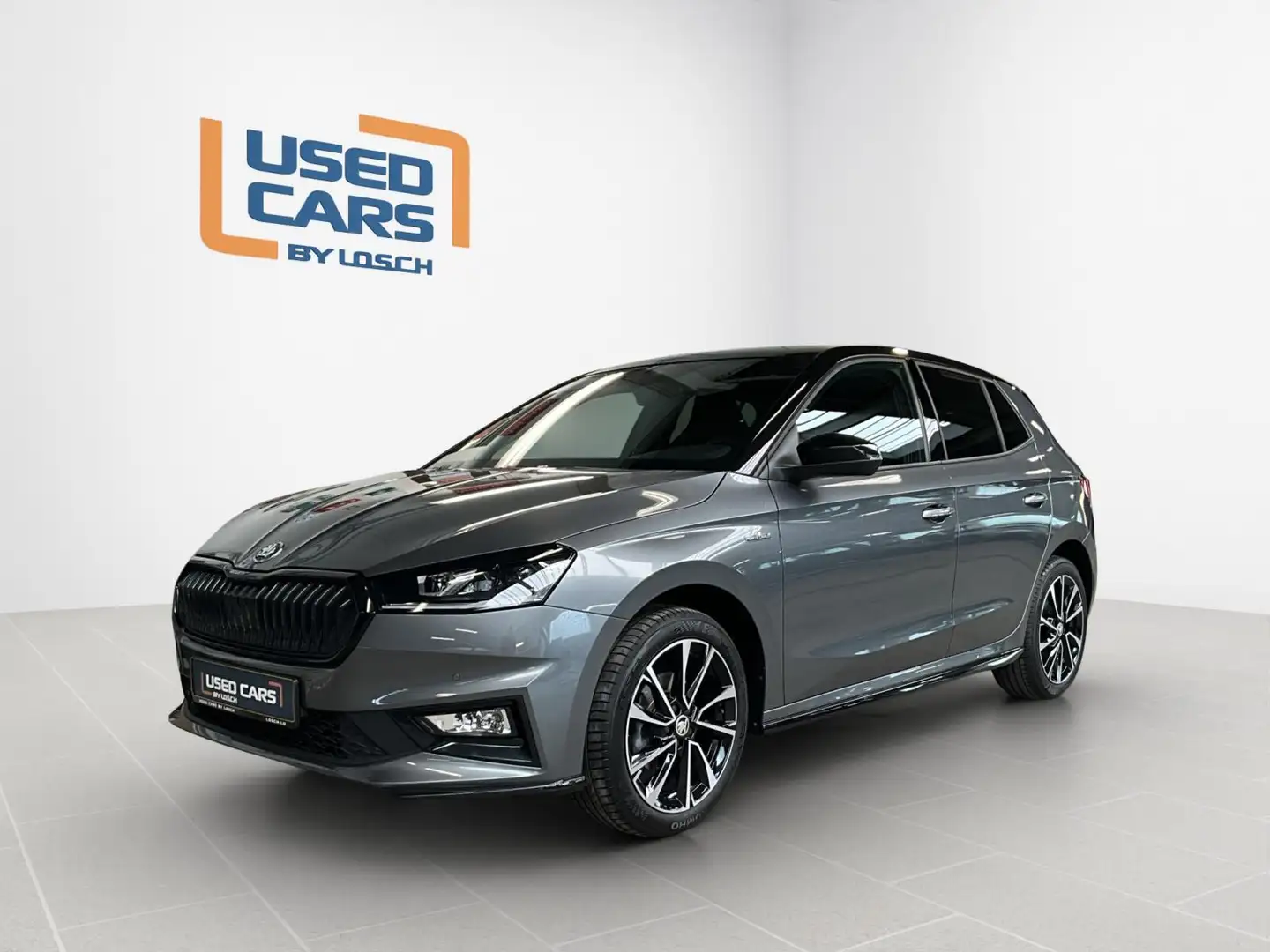 Skoda Fabia Monte-Carlo+DSG+LED+NAVI Gris - 1