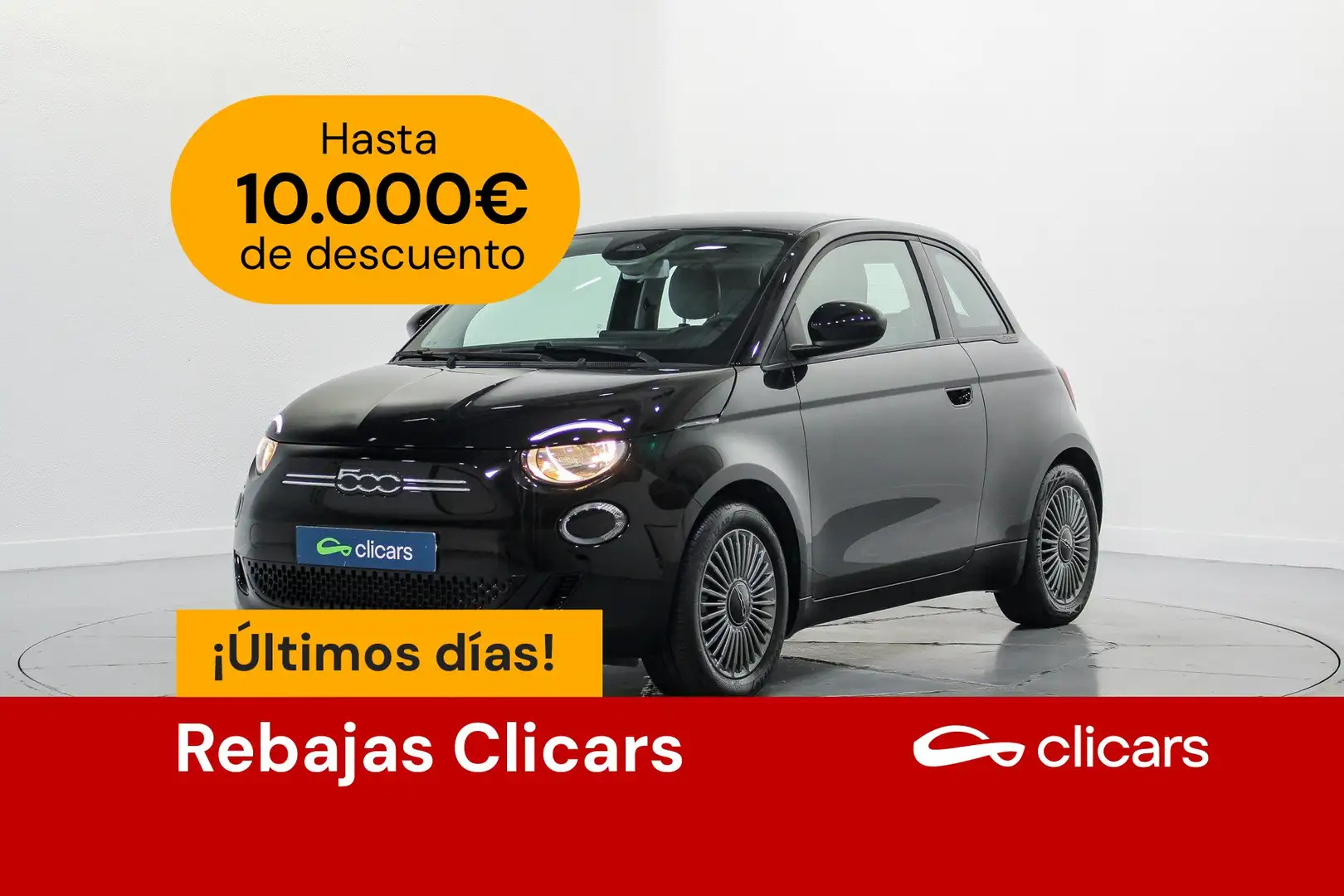 Fiat 500e 87Kw Icon Negro - 1