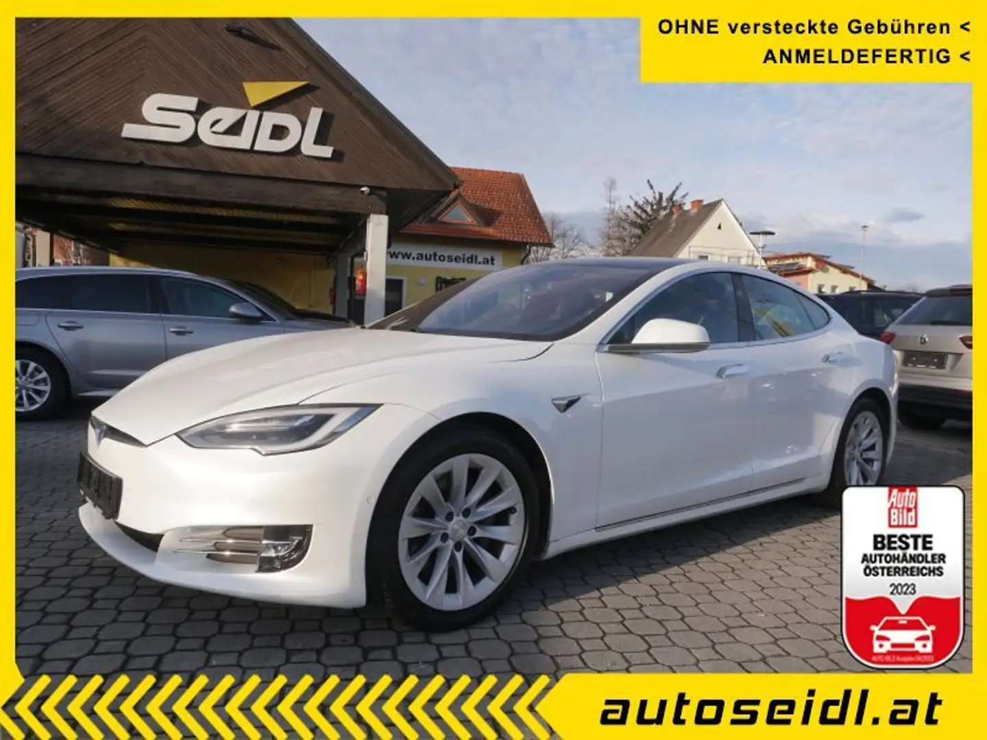 Tesla Model S Long Range *TOPAUSSTATTUNG* Білий - 1