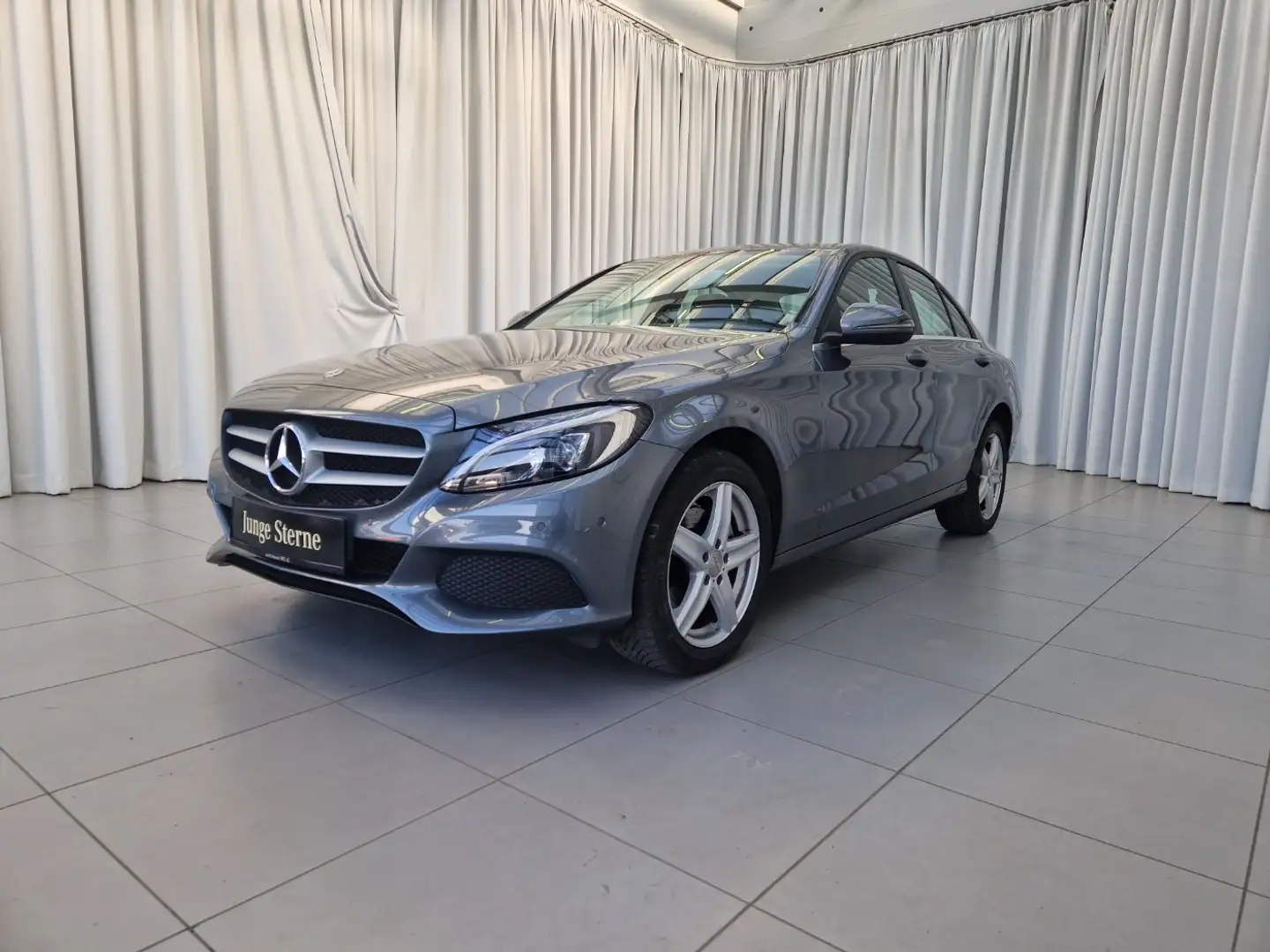 Mercedes-Benz C 200 4MATIC LM ParkAss. Navi LED KlimaA Grau - 2