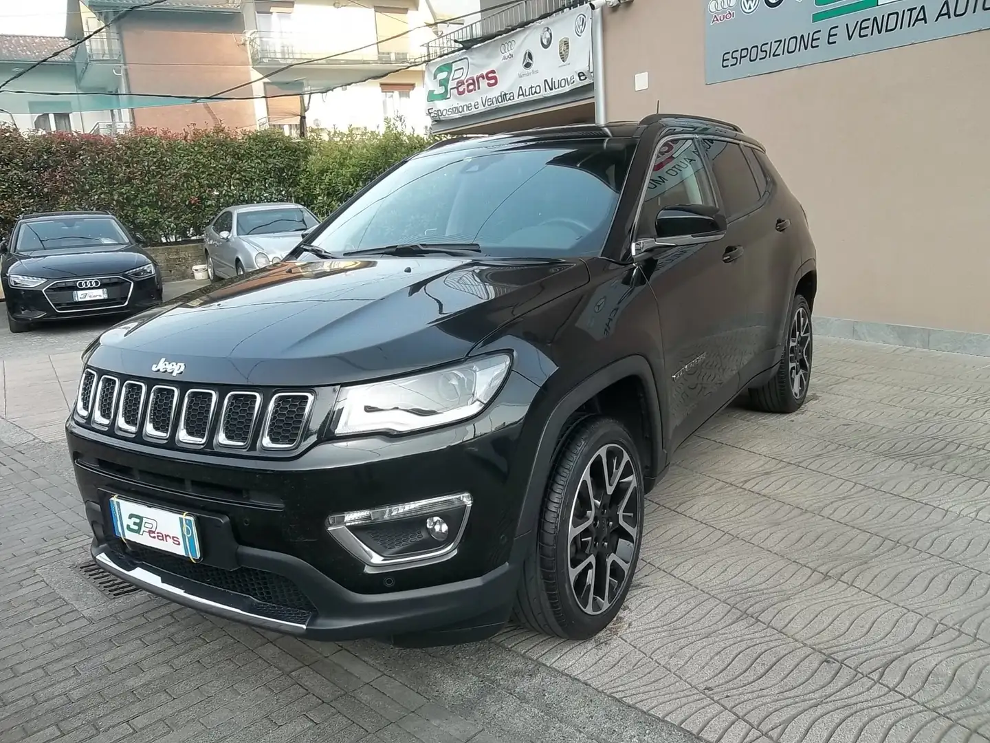 Jeep Compass EU6 2.0 mjt Limited 4wd 140cv auto my19 Nero - 1