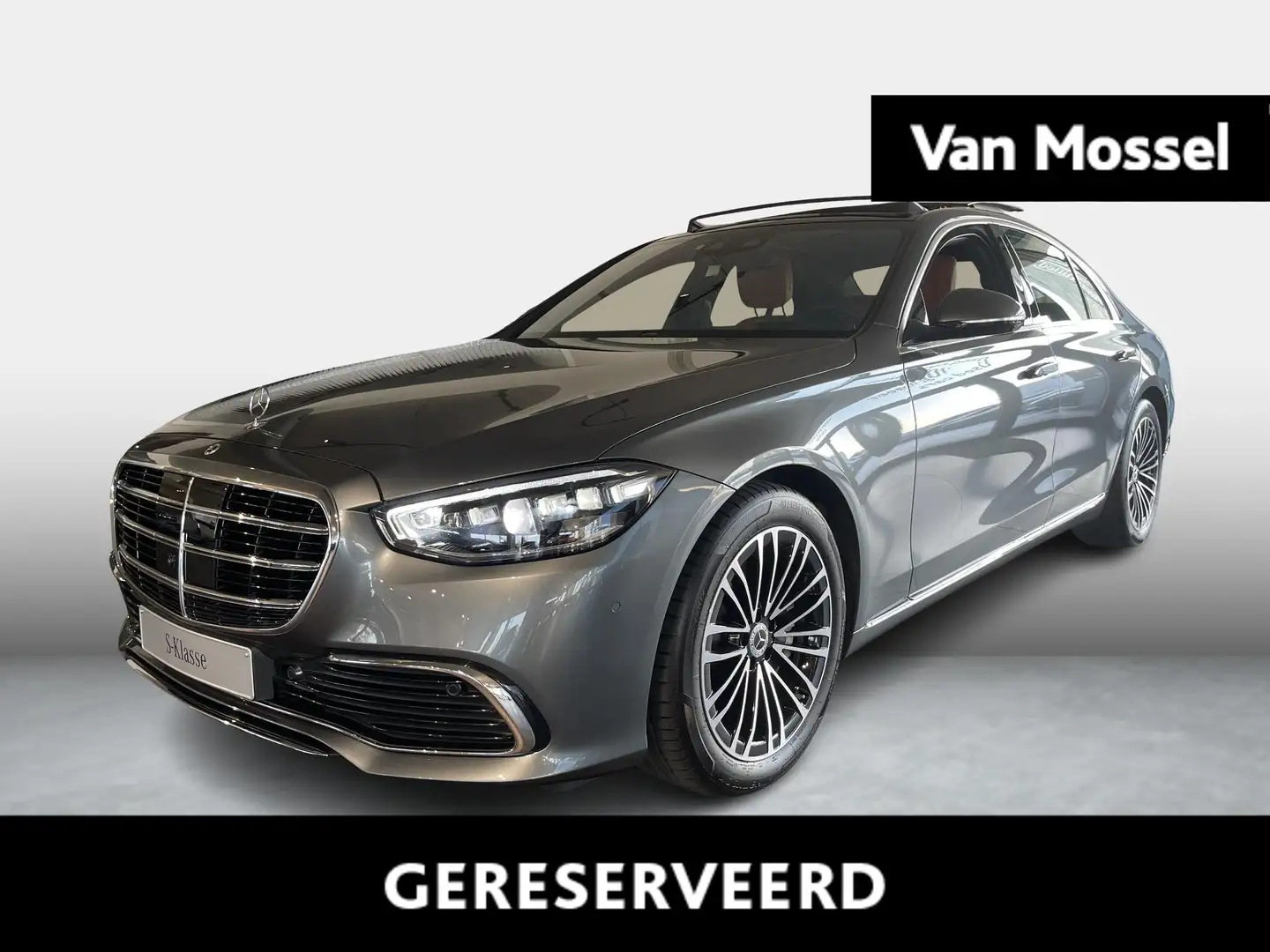 Mercedes-Benz S 350 d 4MATIC + AIRMATIC + SURROUNDVIEW + PANORAMISCH D Grijs - 1