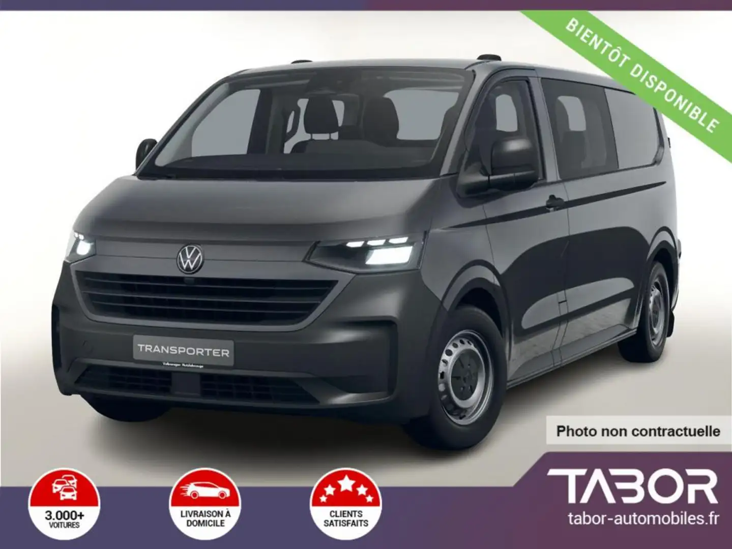 Volkswagen Transporter T7 Plus TDI 150 L2 LED Gris - 1
