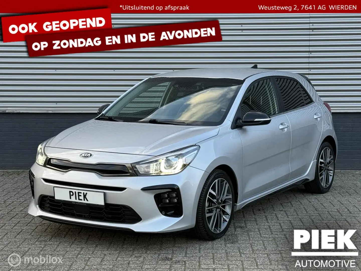 Kia Rio 1.0 T-GDi MHEV GT-Line AUTOMAAT BOMVOL Grijs - 1