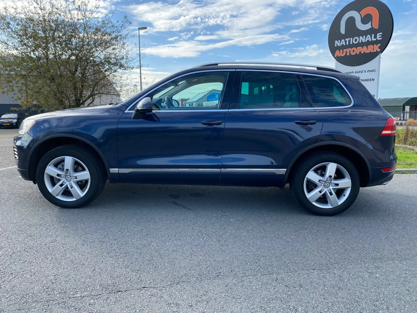 Volkswagen Touareg 2014 * 3.0 TDI R-line * AUTOMAAT * TURBO NOT 100!! Bleu - 2