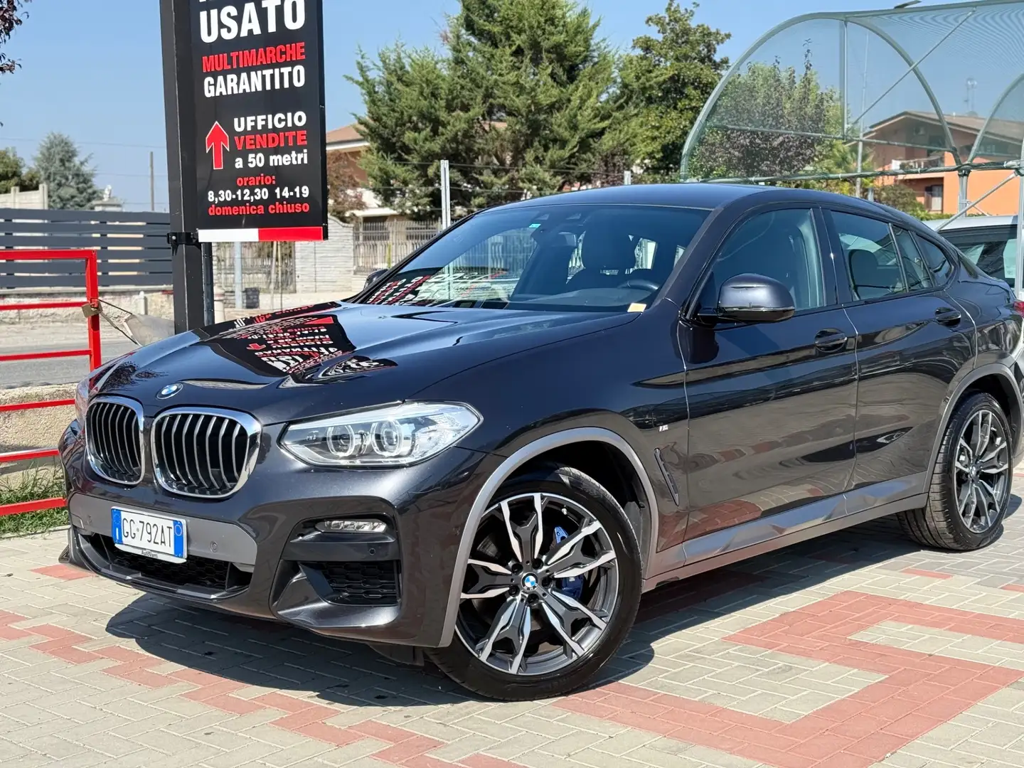 BMW X4 X4 xDrive30d 48V Msport-X Grigio - 2