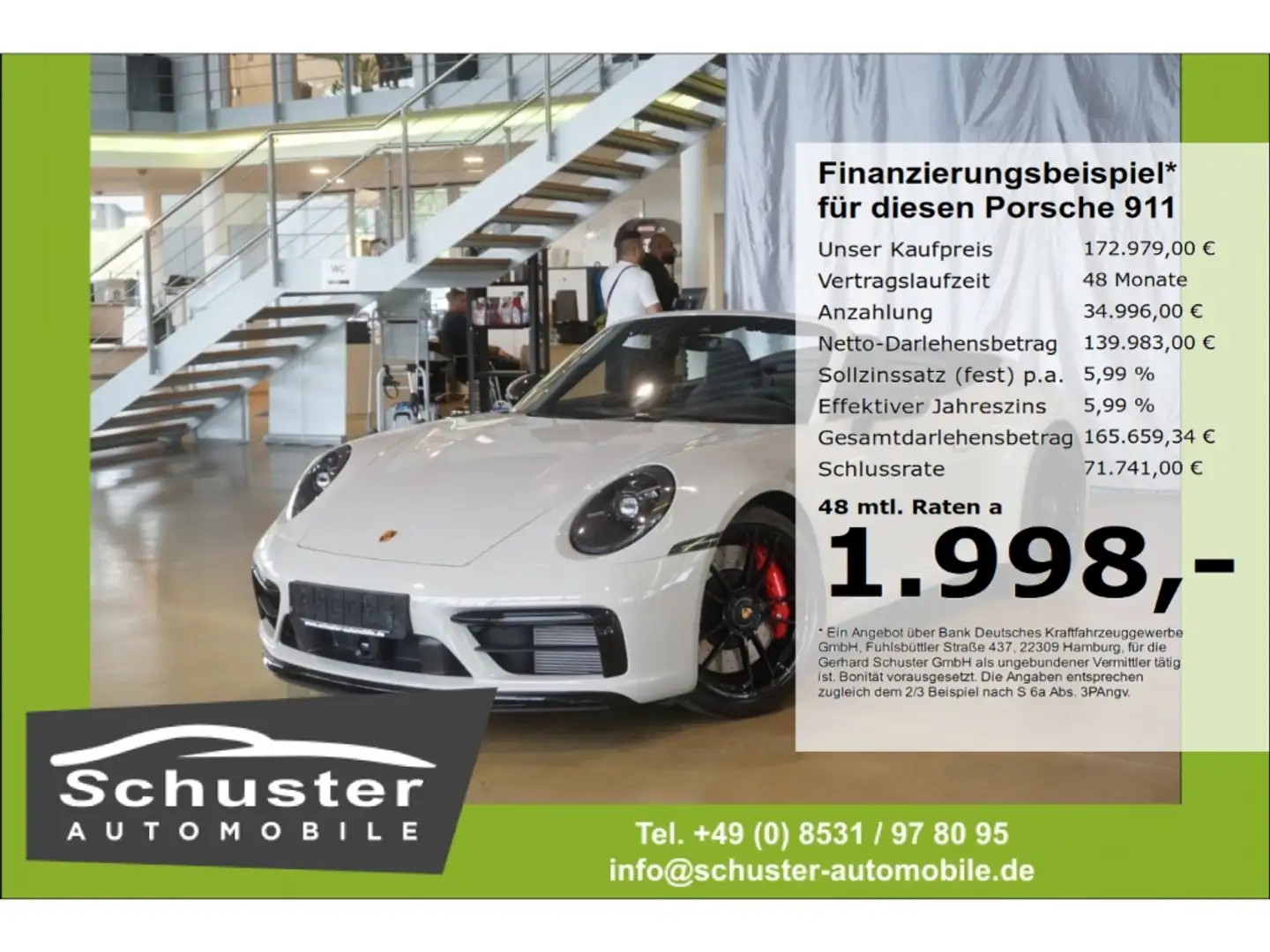 Porsche 911 Carrera 4 GTS Cabrio*Ad.Sportsi+ Leder Lift Grey - 1