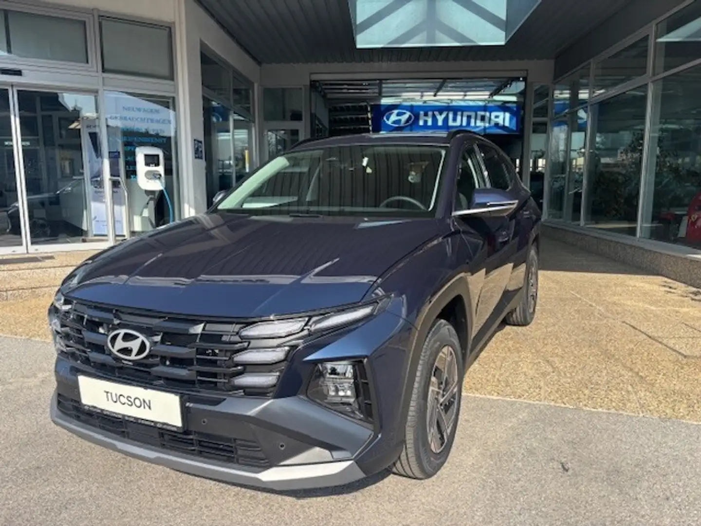 Hyundai TUCSON Tucson 1,6 T-GDI HEV 2WD Jubilé Aut. Blau - 1