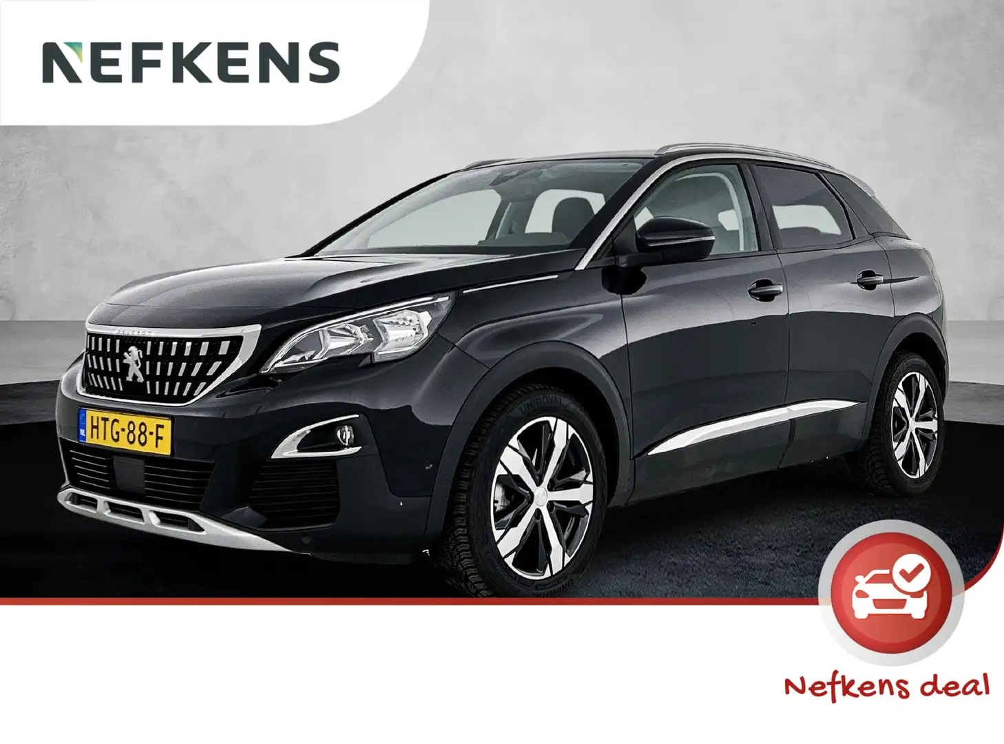Peugeot 3008 1.2 PureTech 130pk Automaat | Climate Control | Ai Zwart - 1