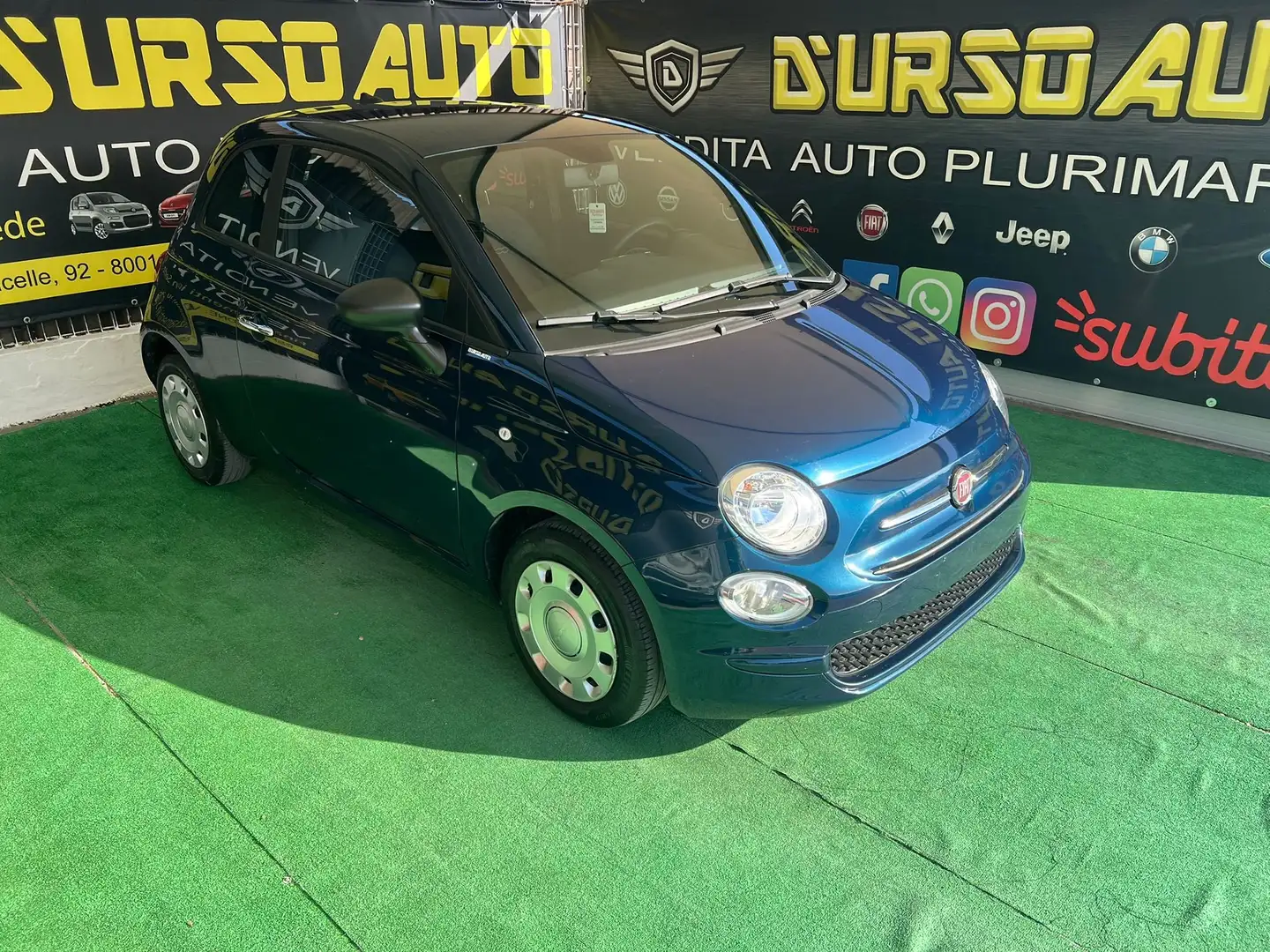 Fiat 500 1.0 hybrid Cult 70cv Azul - 2
