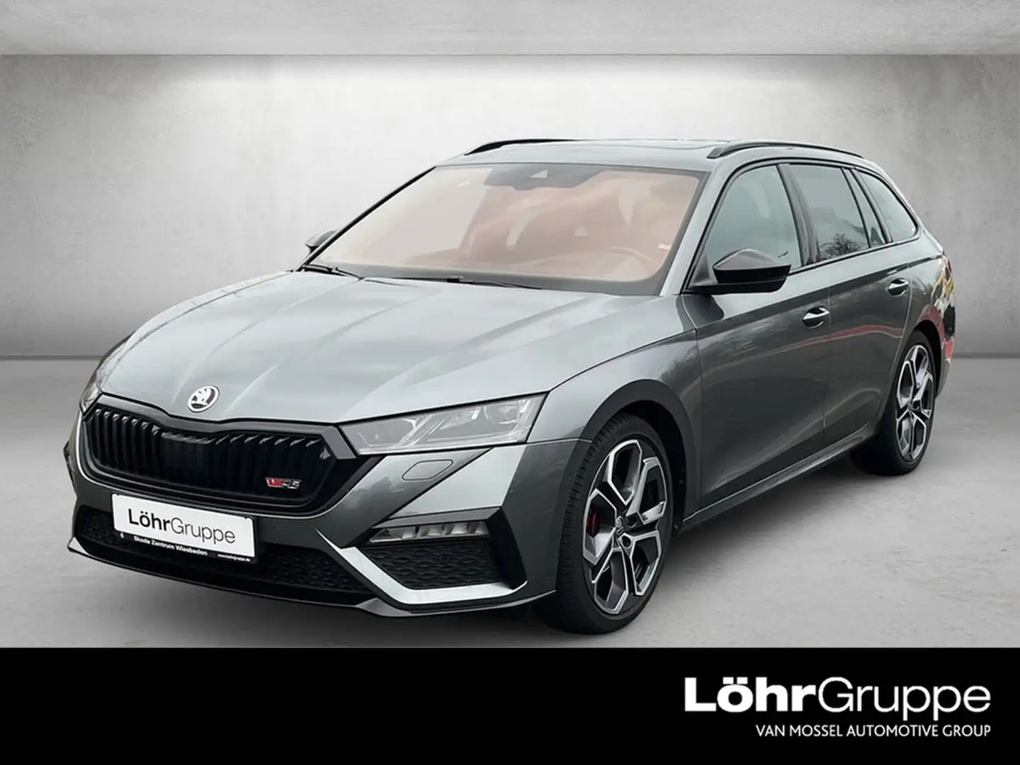 Skoda Octavia Combi RS 4x4 TDI Pano; Standheizung; AHK Grau - 1