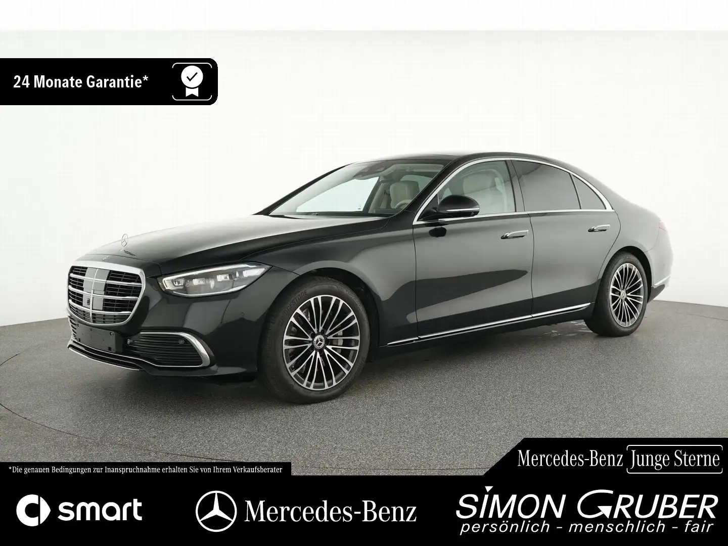 Mercedes-Benz S 350 d Pano Burm3D Airmatic Leder beige 4*Shzg Schwarz - 1