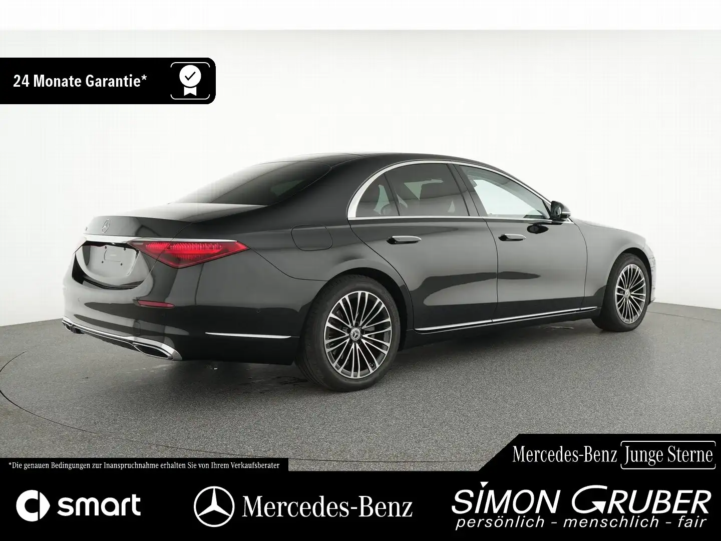 Mercedes-Benz S 350 d Pano Burm3D Airmatic Leder beige 4*Shzg Schwarz - 2