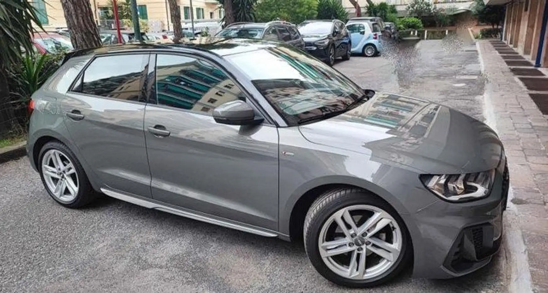 Audi A1 SPB 30 TFSI SLine Edition my20 80.000 km OK NEOP Grigio - 2